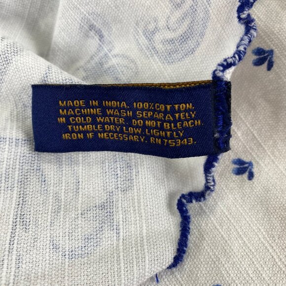 Rachel Roy Cotton Bunny Tablecloth | 72 in x 64 in | Easter Spring - Picture 3 of 4